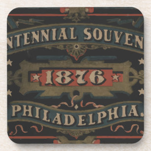 Philadelphia 1876 Pennsylvania Getränkeuntersetzer