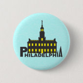 Philadelphia 1 button (Vorderseite)