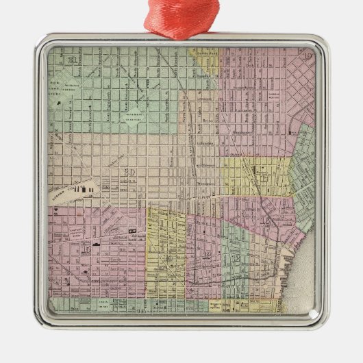 Philadelphia 2 ornament aus metall (Vorne)