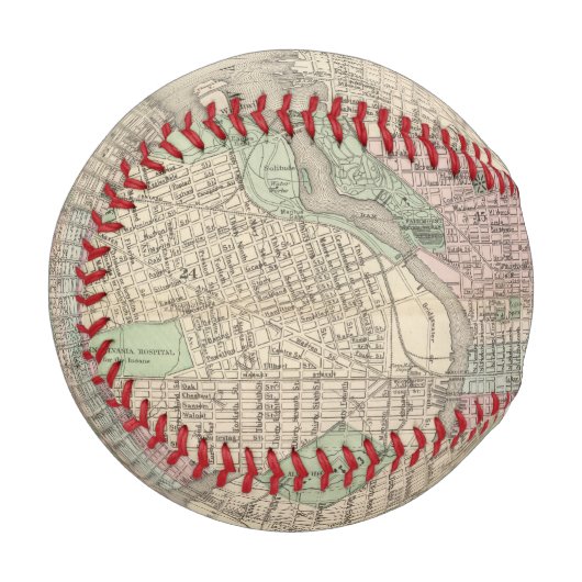 Philadelphia 3 baseball (Vorderseite Links)