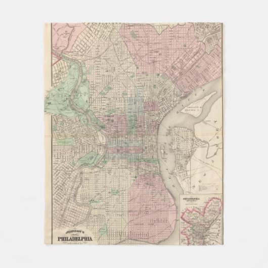 Philadelphia 3 fleecedecke (Vorderseite)