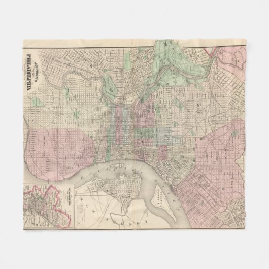 Philadelphia 3 fleecedecke (Vorderseite (Horizontal))