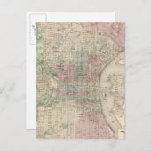 Philadelphia 3 postkarte (Vorne/Hinten)