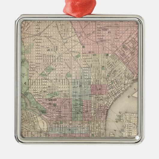 Philadelphia 3 silbernes ornament (Vorne)