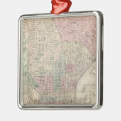 Philadelphia 3 silbernes ornament (Links)