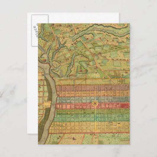 Philadelphia 5 postkarte (Vorne/Hinten)