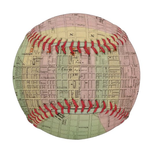 Philadelphia 6 baseball (Vorderseite)