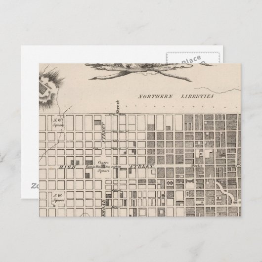 Philadelphia 6 postkarte (Vorne/Hinten)