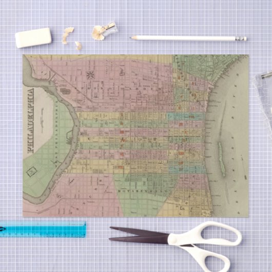 Philadelphia 6 seidenpapier (Handwerk)