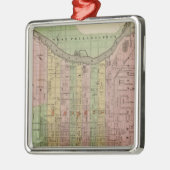Philadelphia 6 silbernes ornament (Links)
