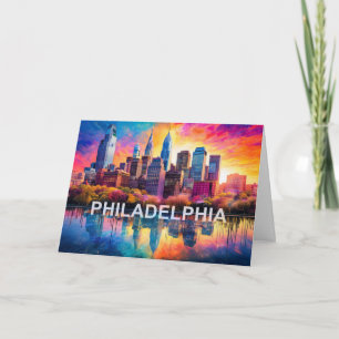 Philadelphia Abstrakte Kunst Karte