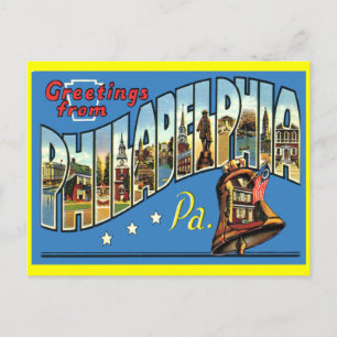 Philadelphia alte Grußpostkarte Postkarte