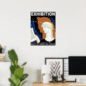 Philadelphia American Design Exhibition Poster (Heimbüro)