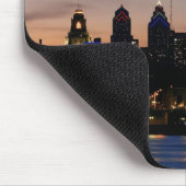 Philadelphia an der Dämmerung Mousepad (Ecke)