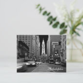 Philadelphia auf der Nachtpostkarte Postkarte (Stehend Vorderseite)