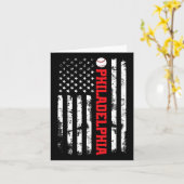 Philadelphia Baseball Usa Karte (Gelbe Blume)