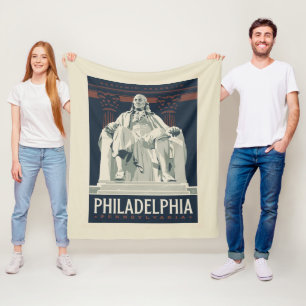Philadelphia   Benjamin-Franklin-Institut Fleecedecke