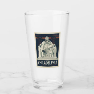 Philadelphia Benjamin-Franklin-Institut Glas