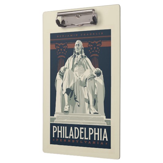 Philadelphia | Benjamin-Franklin-Institut Klemmbrett (Links)