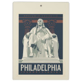 Philadelphia | Benjamin-Franklin-Institut Klemmbrett (Rückseite)