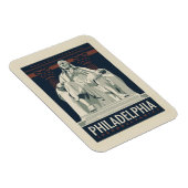 Philadelphia | Benjamin-Franklin-Institut Magnet (Rechte Seite)