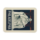 Philadelphia | Benjamin-Franklin-Institut Magnet (Horizontal)