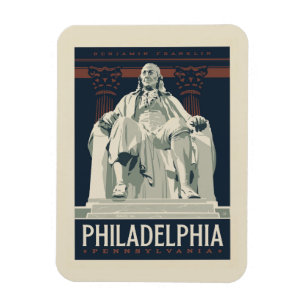 Philadelphia   Benjamin-Franklin-Institut Magnet