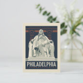 Philadelphia | Benjamin-Franklin-Institut Postkarte (Stehend Vorderseite)