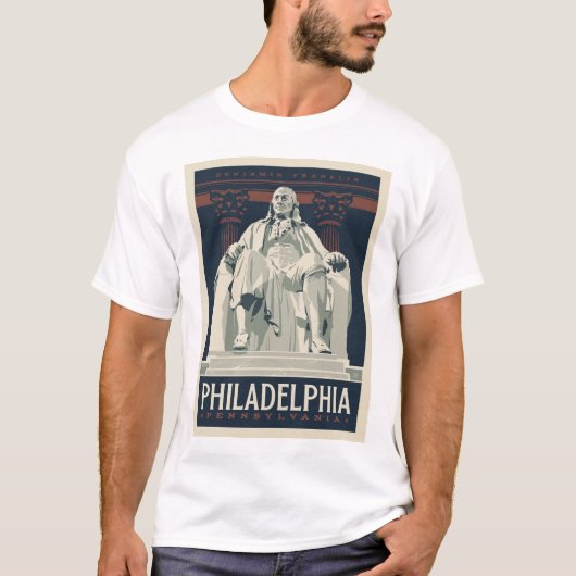 Philadelphia | Benjamin-Franklin-Institut T-Shirt (Vorderseite)