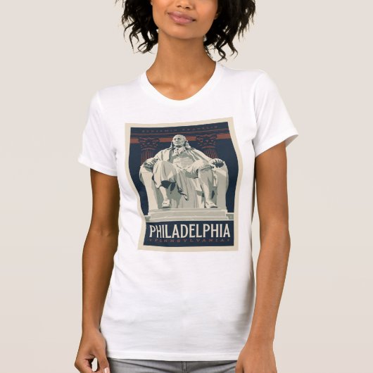 Philadelphia | Benjamin-Franklin-Institut T-Shirt (Vorderseite)