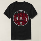 Philadelphia Blue Baseball Fa T-Shirt (Design vorne)
