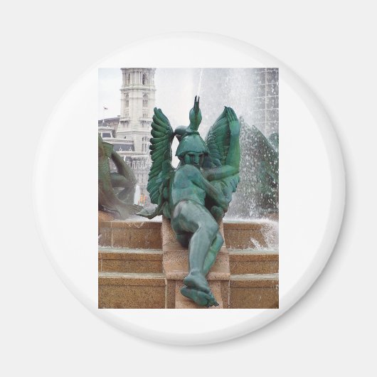 Philadelphia-Brunnen Magnet (Vorne)