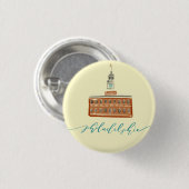 Philadelphia Button (Vorne & Hinten)
