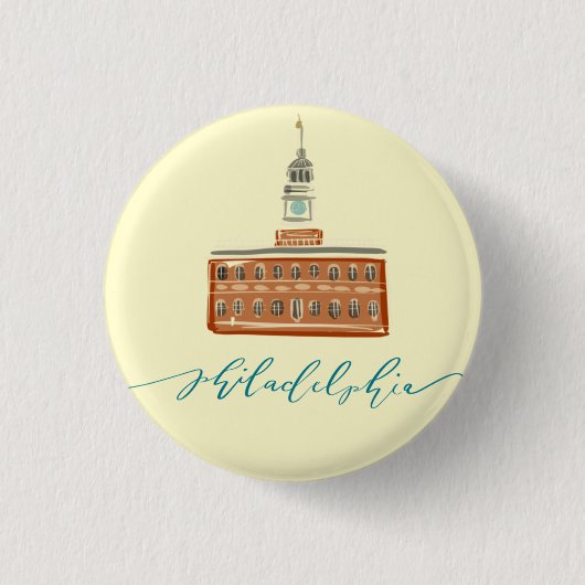 Philadelphia Button (Vorderseite)