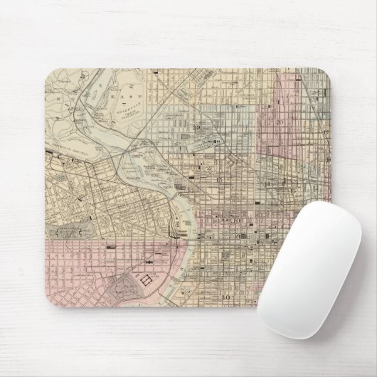 Philadelphia, Camden 2 Mousepad (Mit Mouse)