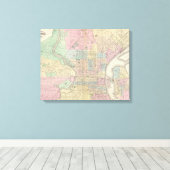 Philadelphia, Camden Leinwanddruck (Insitu (Holzboden))
