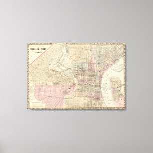 Philadelphia, Camden Leinwanddruck