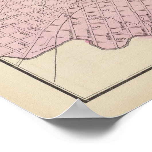 Philadelphia, Camden Poster (Ecke)