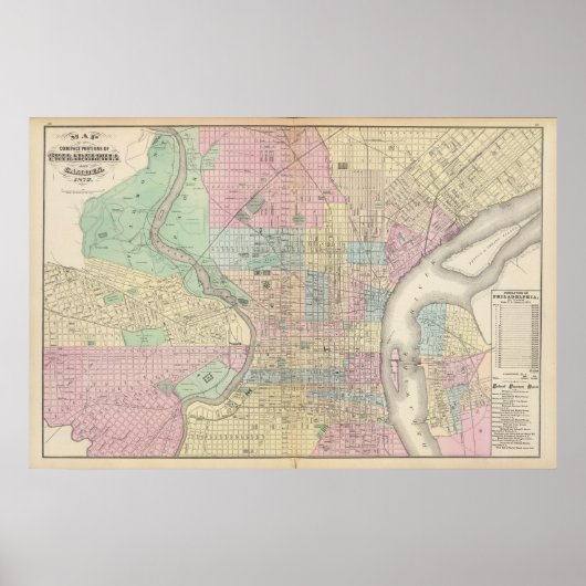 Philadelphia, Camden Poster (Vorne)