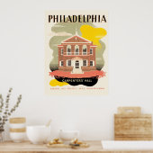 Philadelphia Carpenter's Hall Poster (Küche)