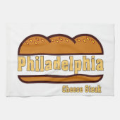 Philadelphia Cheese Steak Design Handtuch (Horizontal)