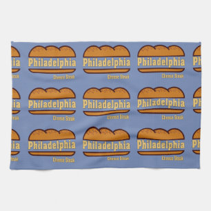 Philadelphia Cheese Steak Design Handtuch