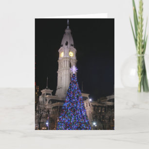 Philadelphia City Hall zu Weihnachten