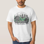 Philadelphia City Pennsylvania USA T-Shirt (Vorderseite)