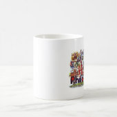Philadelphia-Collage Kaffeetasse (Mittel)