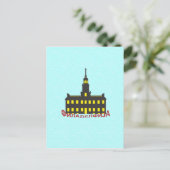 Philadelphia cyrillic 1 postkarte (Stehend Vorderseite)