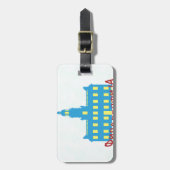 Philadelphia cyrillic gepäckanhänger (Vorderseite vertikal)