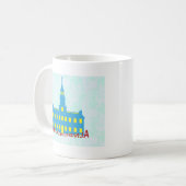 Philadelphia cyrillic kaffeetasse (Vorderseite Links)
