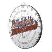 Philadelphia Dartscheibe (Vorderseite rechts)