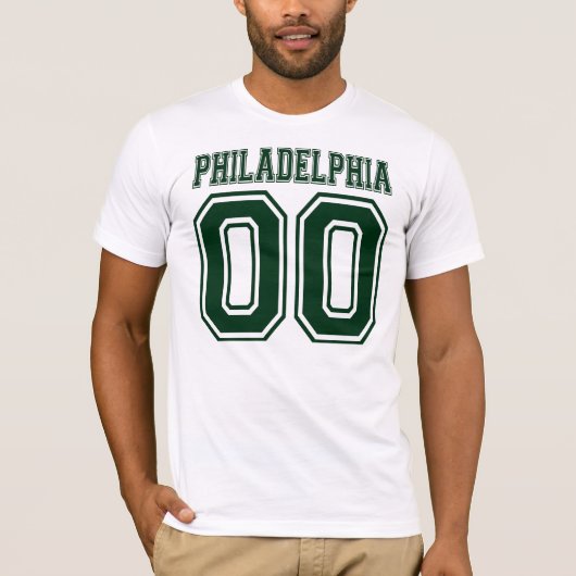 Philadelphia-Doppeltes null T-Shirt (Vorderseite)